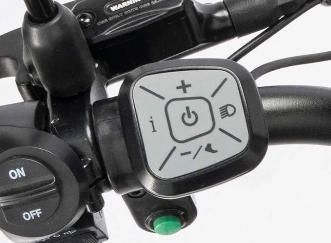 button for controlling the Ridstar Q20 PRO settings