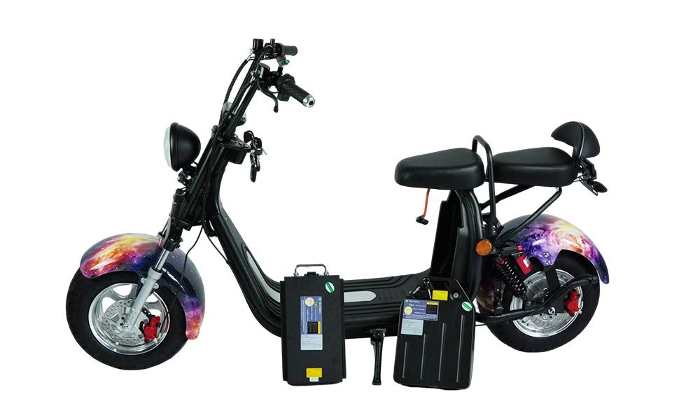 Electric Scooter HR2-4, 2000W, 60V, 20Ah, European EEC certificate – Bild 2