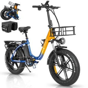 Bici elettrica pieghevole Ridstar MN-20, batteria da 1000 W, 48 V, 20 Ah